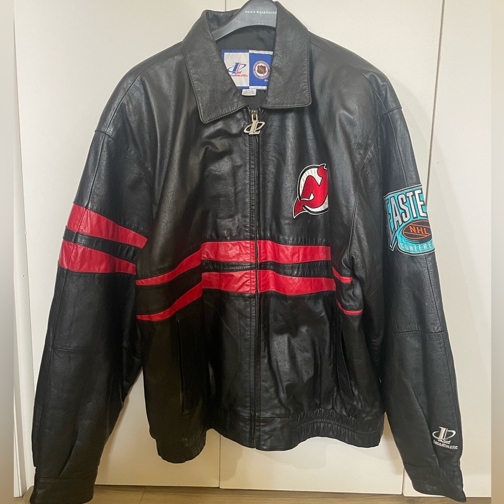 COPY - New Jersey Devils 90’s Leather Jacket